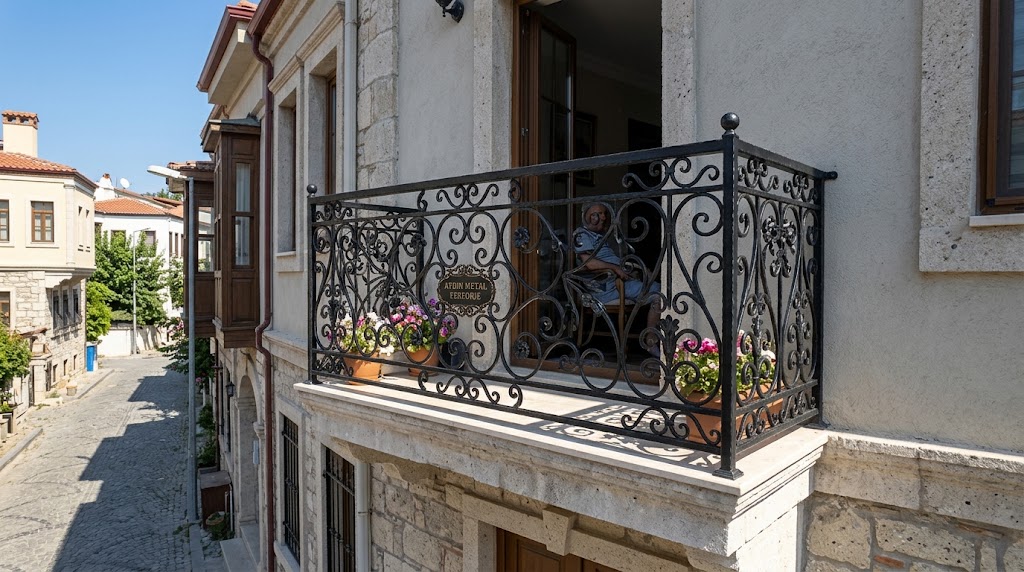 Ferforje Balkon Korkuluğu
